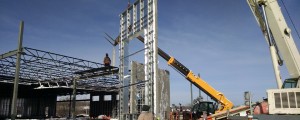Project: Good Harvest Market | Tilt Up Walls Construction using FORTECO Lightweight Composite Framing Panels
